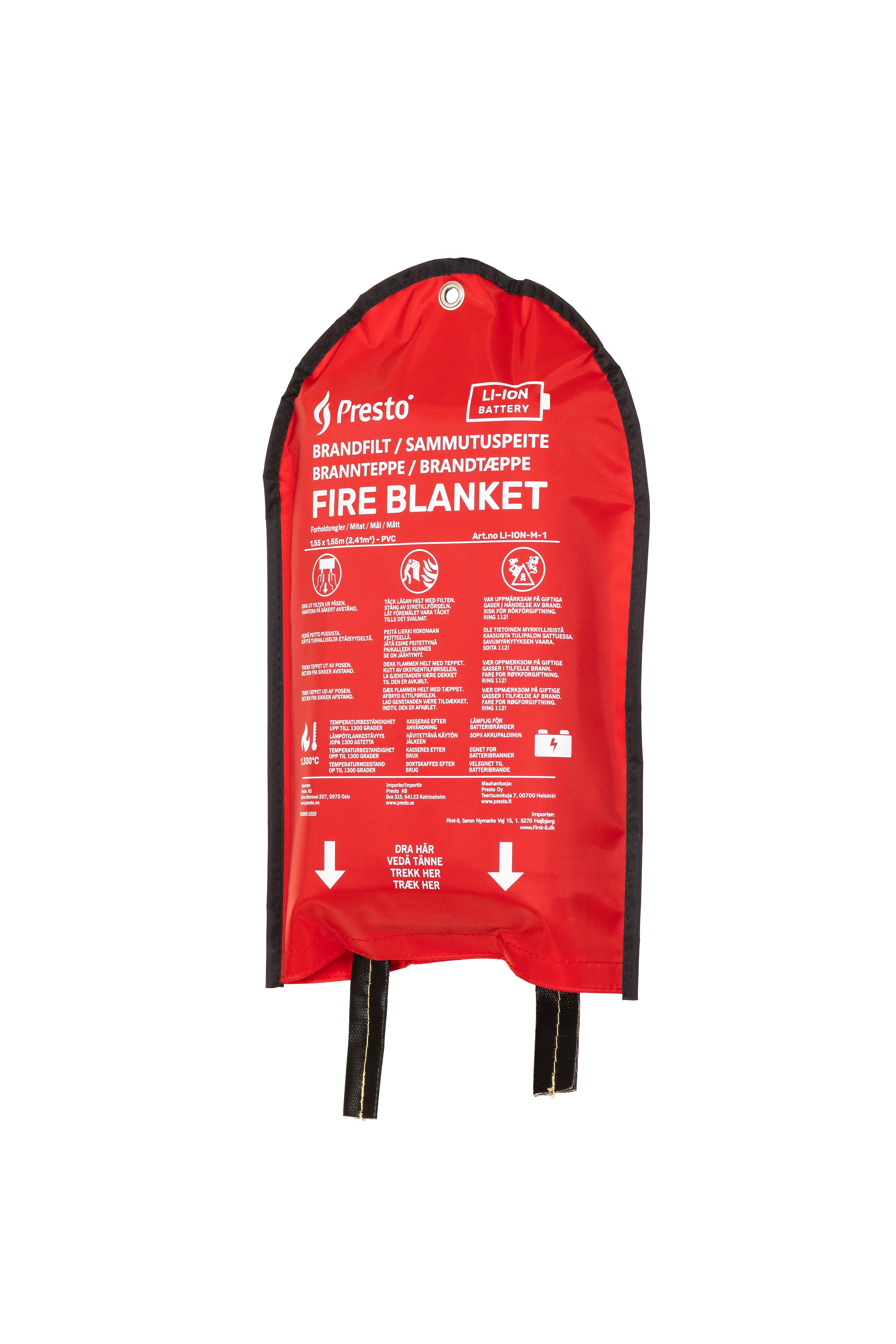 Brannteppe for batteribranner - Trygg365