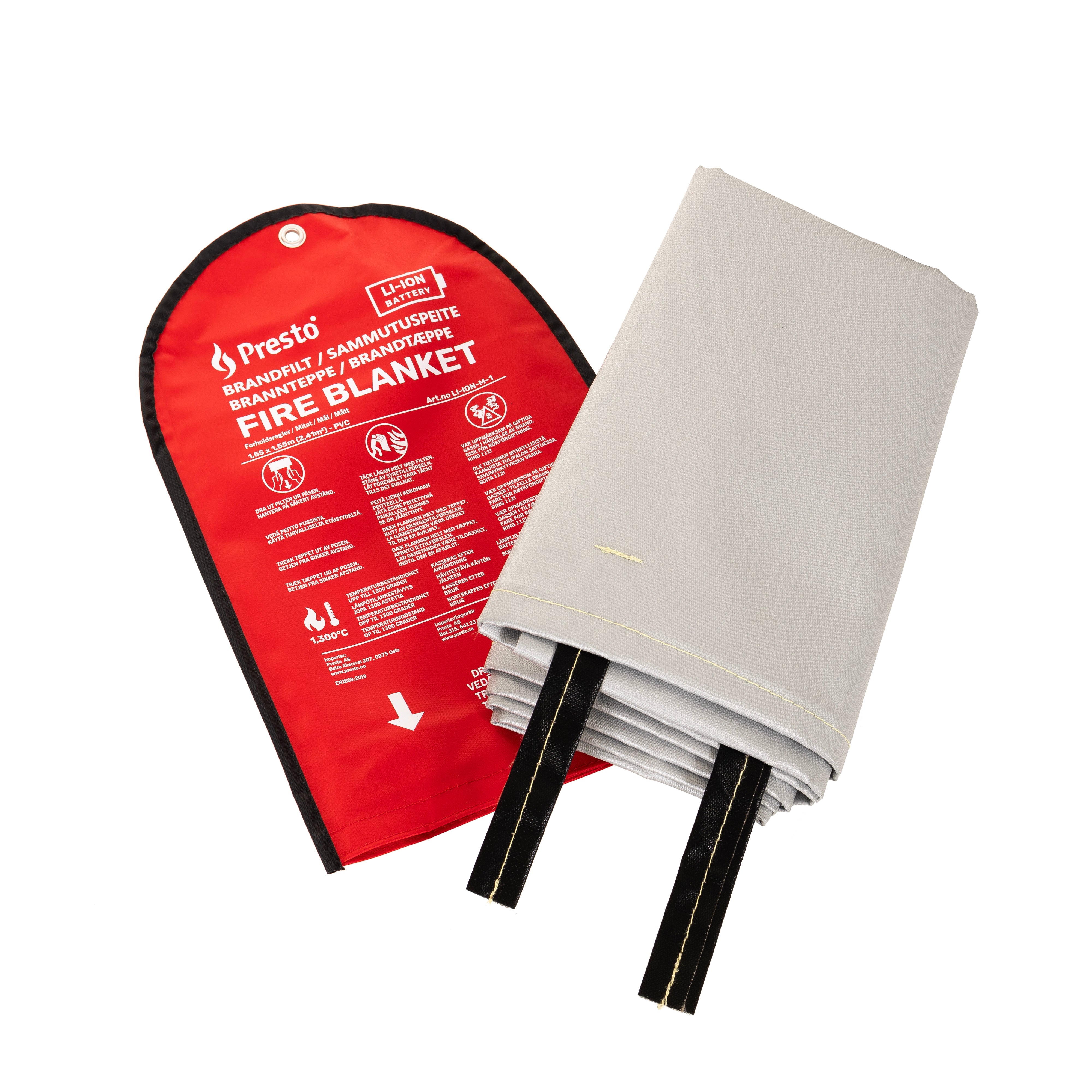 Brannteppe for batteribranner - Trygg365