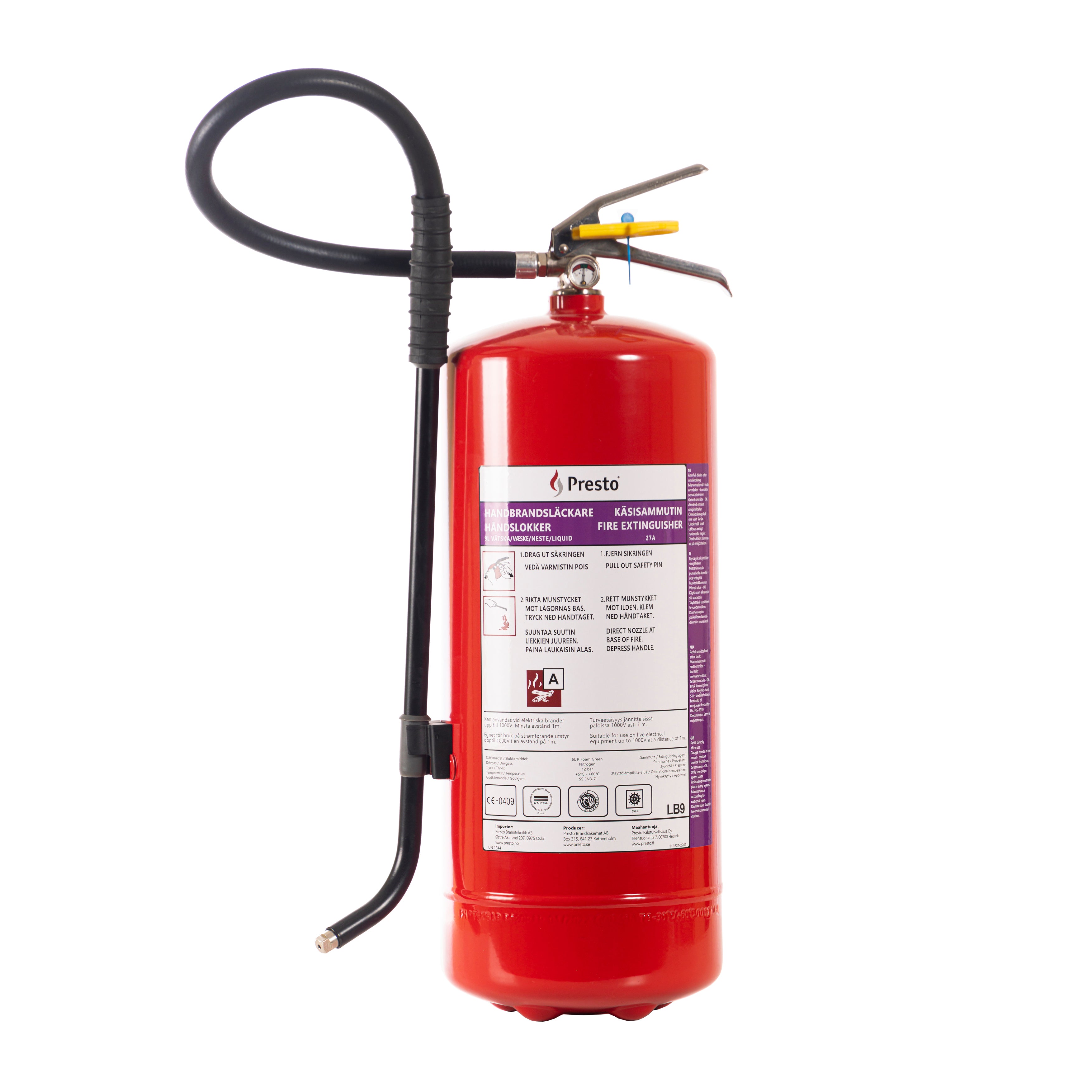 Litiumbrannslukker - Trygg365