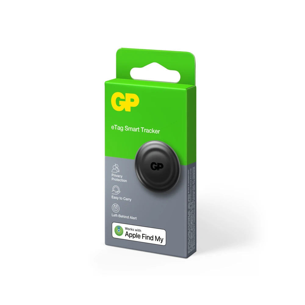 GP eTag Smart Tracker sort 1-pack