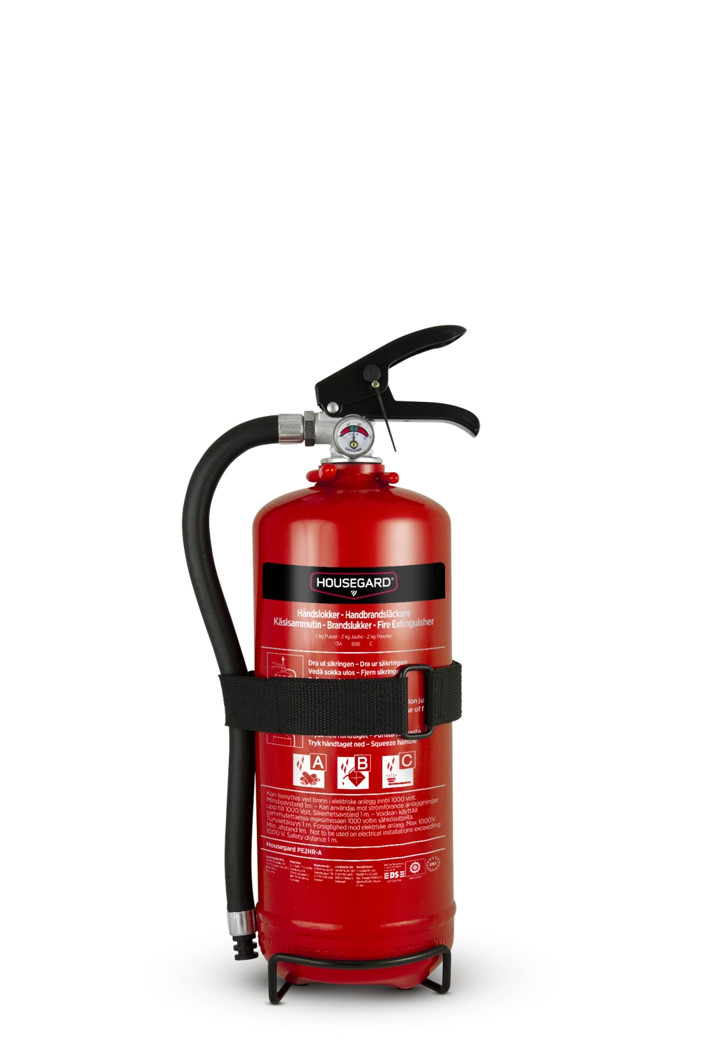 Housegard 2 kg pulverslukker