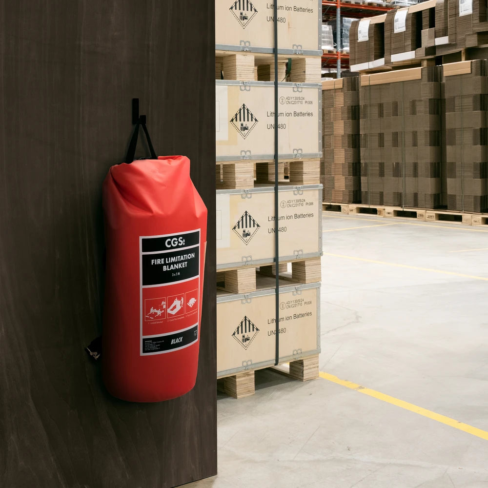 CGS Black brannteppe for litiumionbatterier | Batteribrann