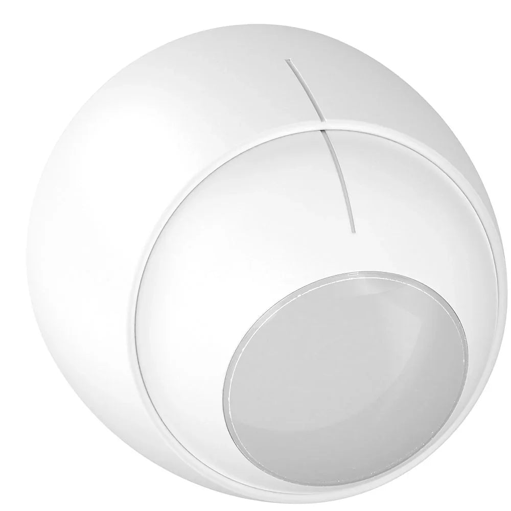 Hvit bevegelsesdetektor PIR sensor for innendørs sikkerhetsalarm
