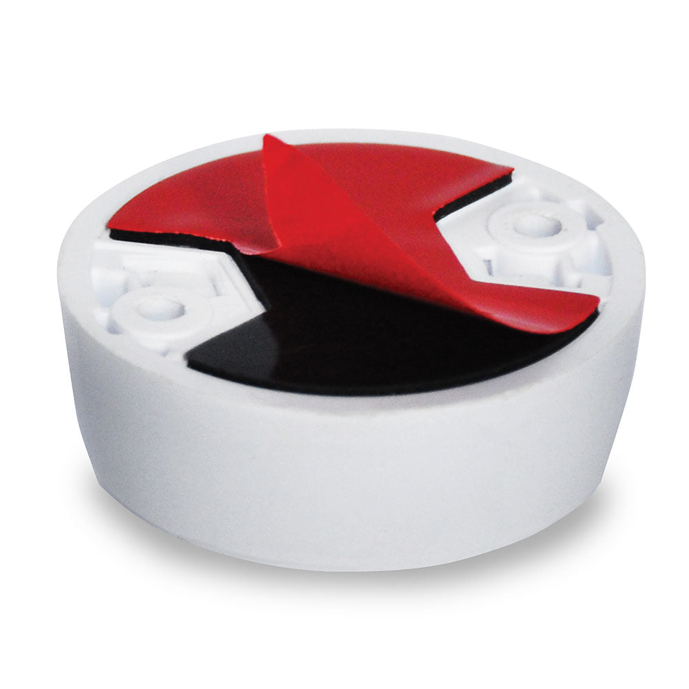 Selvklebrende monteringsbrakett for røykvarslere (40mm og 65mm) - Trygg365