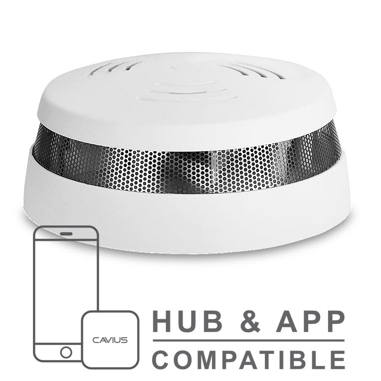 Cavius – seriekoblet røykvarsler, 230V - Trygg365