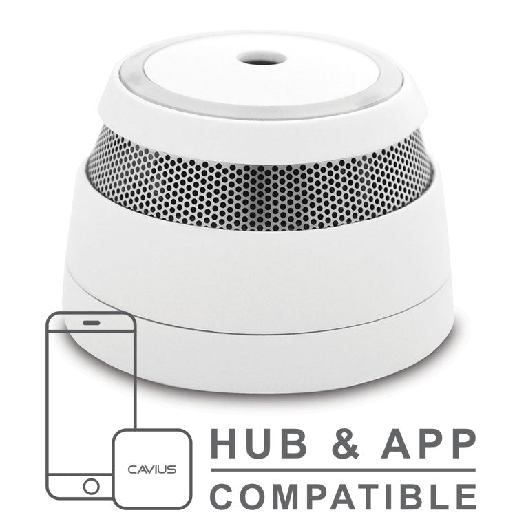 Cavius – Røykvarsler, optisk – Trådløs seriekoblet - Trygg365