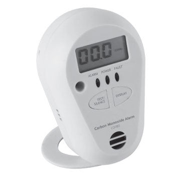 Deltronic CO7BD – CO-varsler med LCD-display og langtidsbatteri - Trygg365