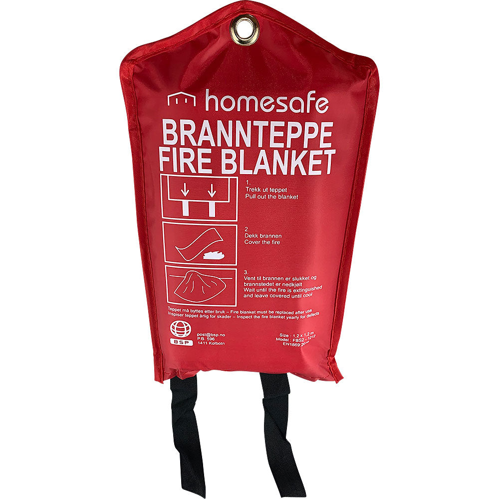 Homesafe brannteppe – 120 x 180cm - Trygg365