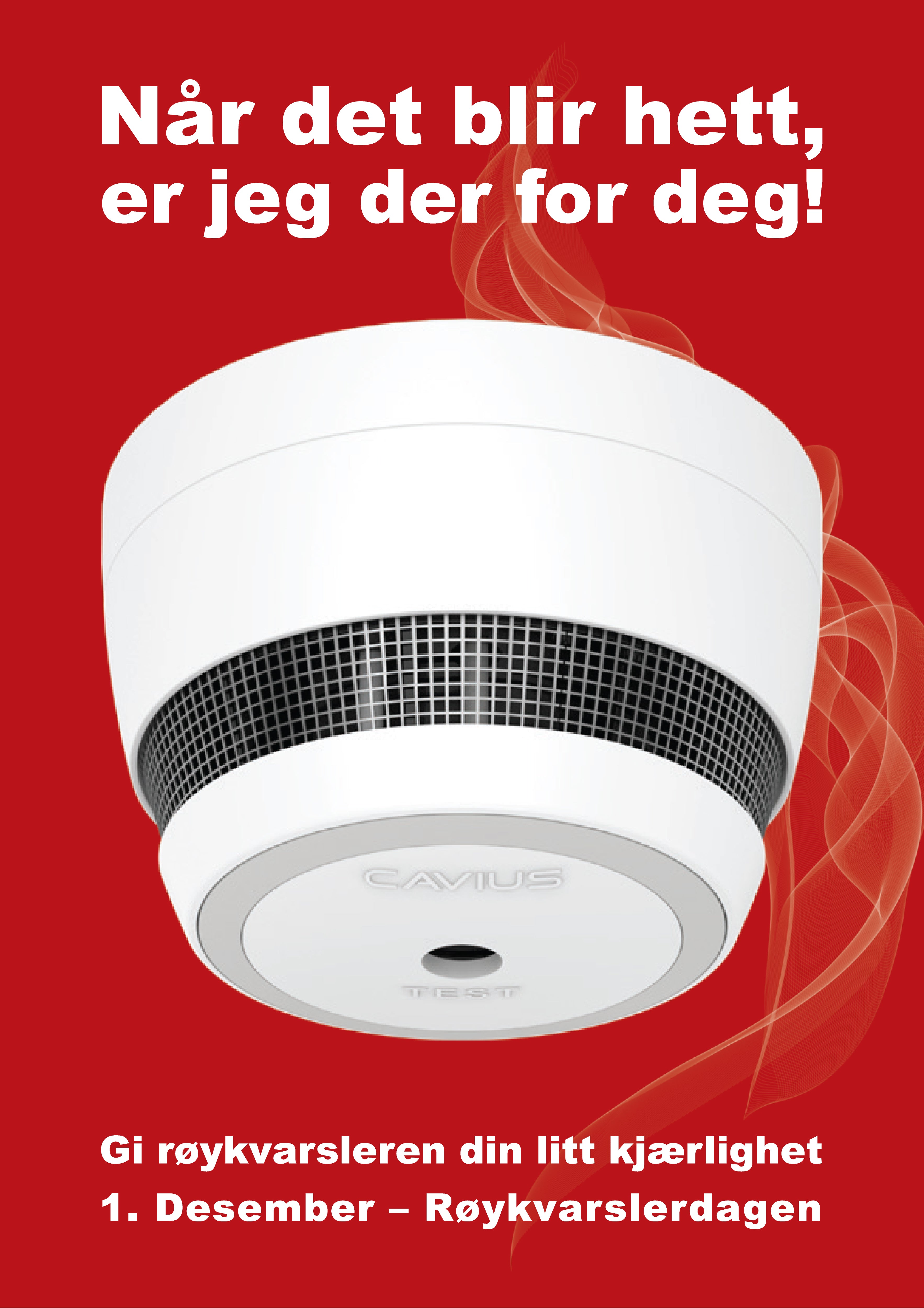 Røykvarslerens dag: 1. desember