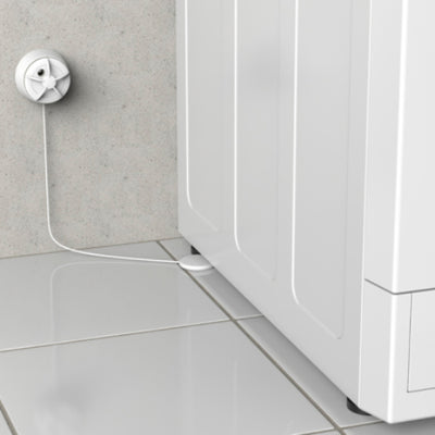 Monteringsbase for trådløs seriekoblet vannlekkasjevarsler – Cavius - Trygg365