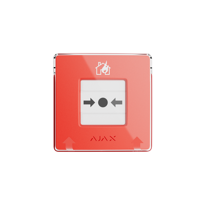 Manuell brannmelder for Ajax brannalarmsystem