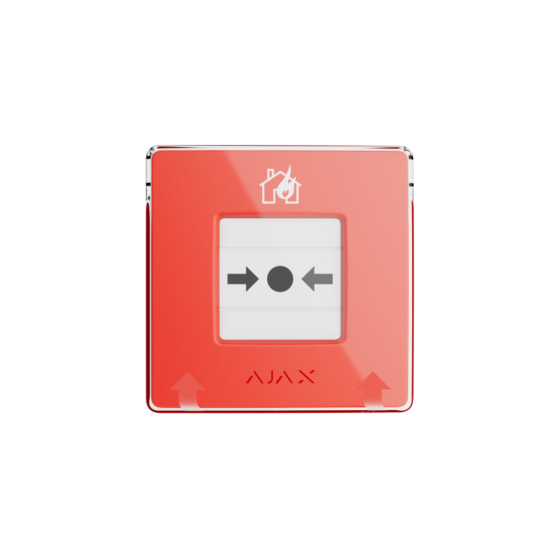 Manuell brannmelder for Ajax brannalarmsystem