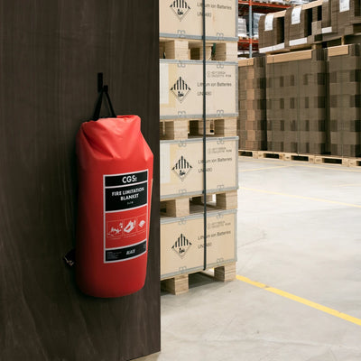 CGS Black brannteppe for litiumionbatterier | Batteribrann