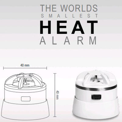 Cavius – Varmevarsler - 10 års batteri - Frittstående - Trygg365