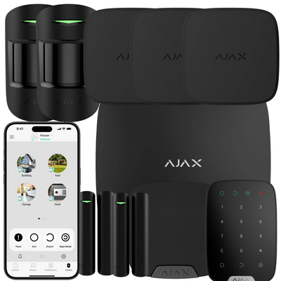 Ajax Startpakke Medium – Brann- og innbruddsalarm