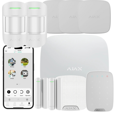 Ajax Startpakke Medium – Brann- og innbruddsalarm