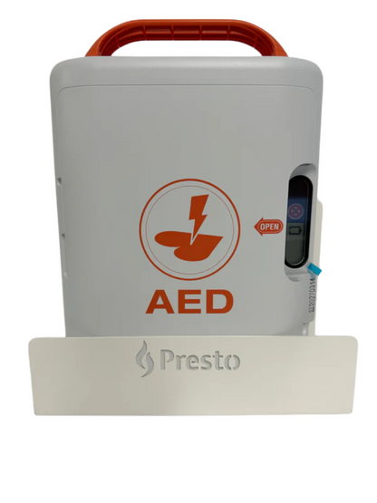 Veggoppheng for hjertestarter