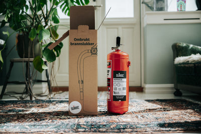 Brannslukningsapparat 6kg Pulver - Trygg365