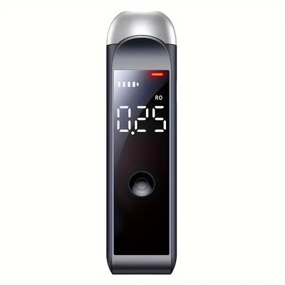Digital alkometer med LED-skjerm som viser promille, sikkerhetsutstyr for alkoholtest