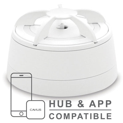 Trådløs seriekoblet varmevarsler – Cavius - Trygg365