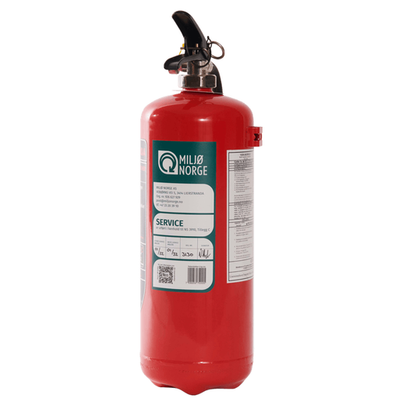 Pulverslukker 6 kg Levert hjem